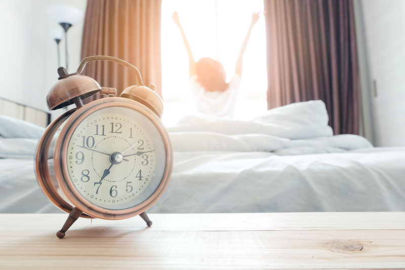 メインビジュアル:睡眠の質を上げる朝、昼、晩の習慣「美しくなる睡眠術」②