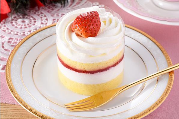 ●イチゴのショートケーキ（税込 358円）