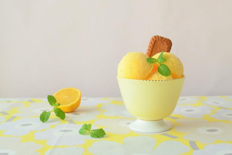 牛乳ひんやりレシピ②レモンカルピスアイスクリーム