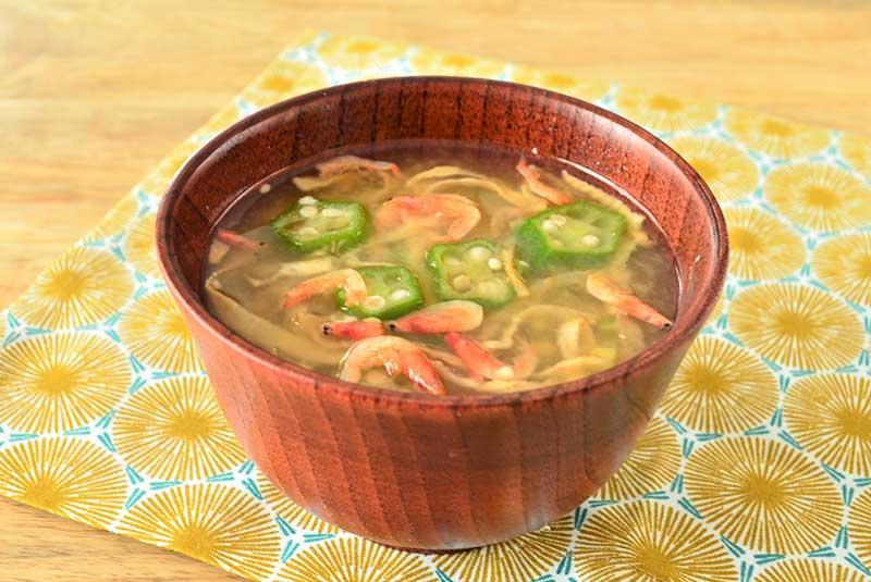  コンビニ冷食野菜の味噌玉レシピ④おくらの味噌玉