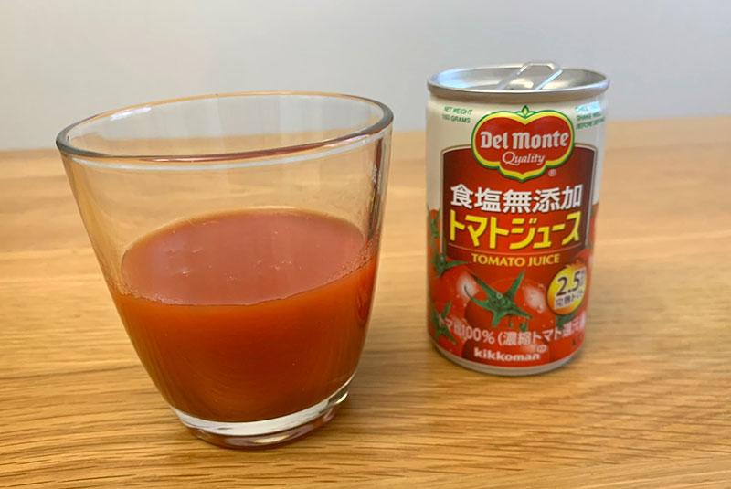 ④デルモンテ 食塩無添加トマトジュース｜キッコーマン