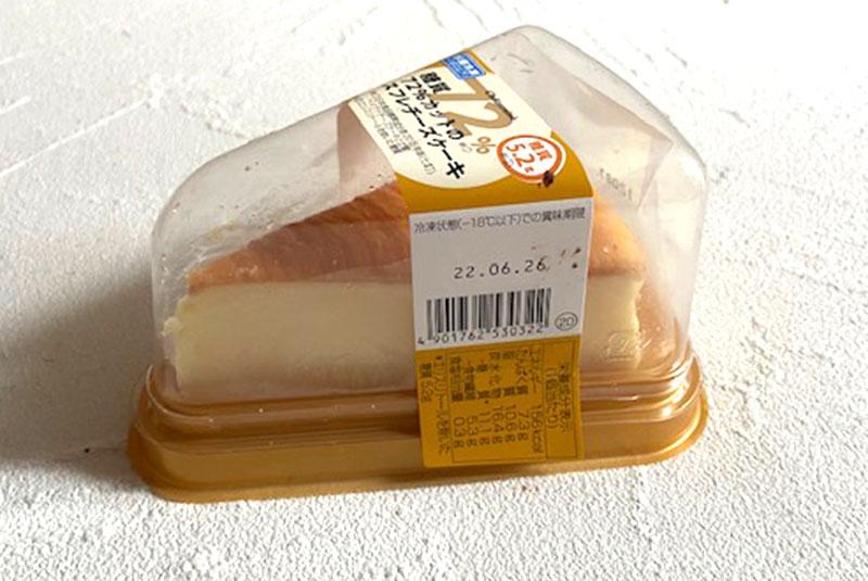 シャトレーゼ低糖質スイーツ⑤糖質72％カットのスフレチーズケーキ　