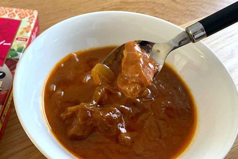 ⑥常温でおいしい バターチキンカレー｜いなば食品