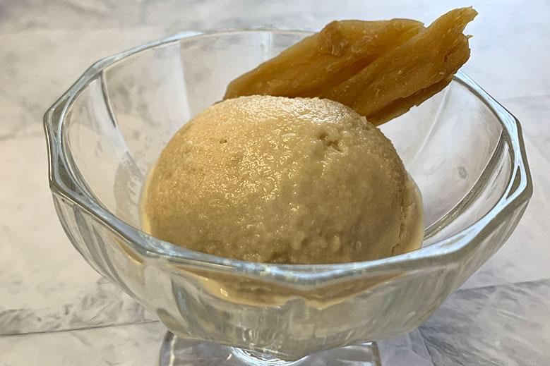 「干し芋」レシピ③「干し芋のアイスクリーム」(5～6人分)