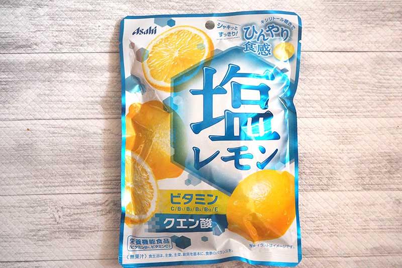 ●塩レモンキャンディ 81g（アサヒグループ食品）204円
