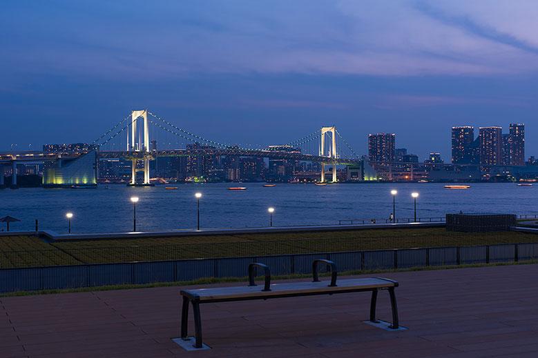 東京夜景の穴場スポット②豊洲ぐるり公園