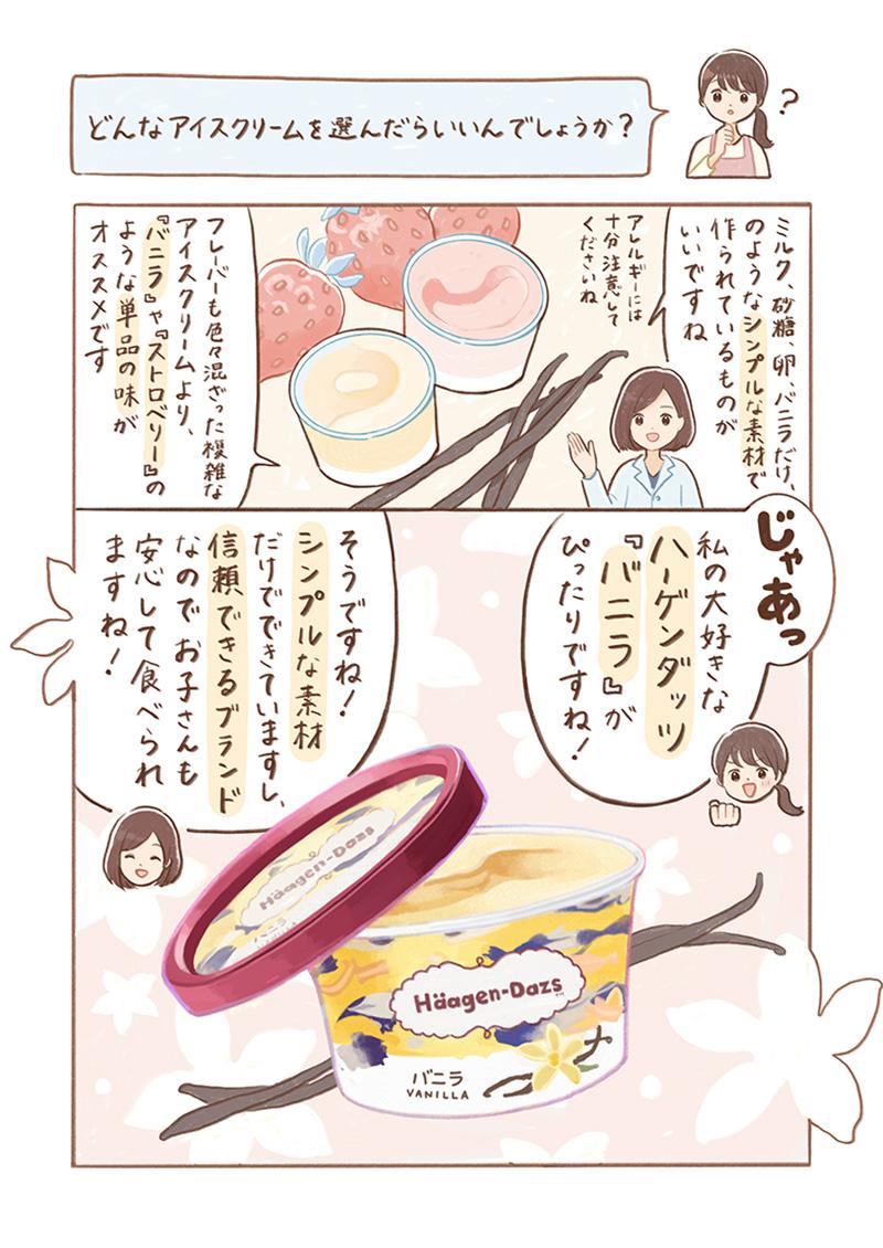 ハーゲンダッツバニラPR漫画（双森文）③