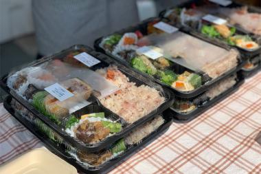 ヴィーガンカフェのポットさんのお弁当